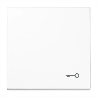 JUNG LS990TWW Bedienelement / Zentralplatte Schalterprogramm 70 mm