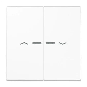 JUNG LS995KO5PWW Bedienelement / Zentralplatte Schalterprogramm