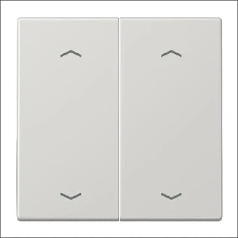 JUNG LS995MPLG Bedienelement / Zentralplatte Schalterprogramm 70 mm