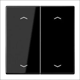 JUNG LS995MPSW Bedienelement / Zentralplatte Schalterprogramm 70 mm