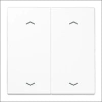 JUNG LS990PWW Bedienelement / Zentralplatte Schalterprogramm 70 mm