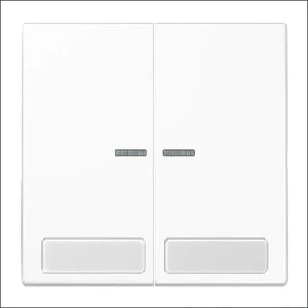 JUNG LS995NAKO5WW Bedienelement / Zentralplatte Schalterprogramm 70 mm