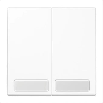 JUNG LS995NAWW Bedienelement / Zentralplatte Schalterprogramm 70 mm