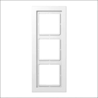 JUNG LSD983WW Abdeckrahmen Schalterprogramm 11 mm