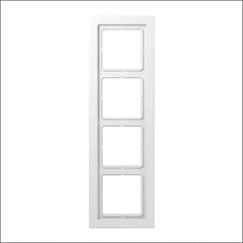 JUNG LSD984WW Abdeckrahmen Schalterprogramm 11 mm