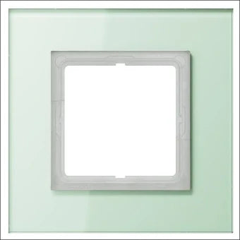 JUNG LSP981GLAS Abdeckrahmen Schalterprogramm 11 mm
