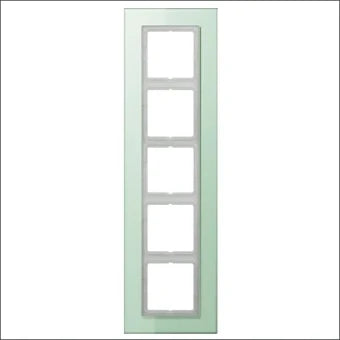 JUNG LSP985GLAS Abdeckrahmen Schalterprogramm 11 mm