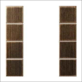 JUNG ME2504TSAAT Bedienelement / Zentralplatte Schalterprogramm 70 mm