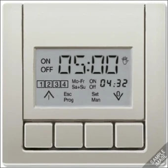 JUNG ME5201DTSTC Schakelklok fuer Schalterprogramm