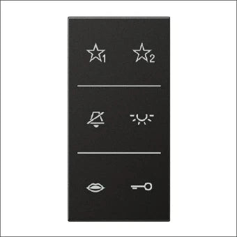 JUNG SIA6ALDCAN Bedienelement / Zentralplatte Schalterprogramm 33 mm
