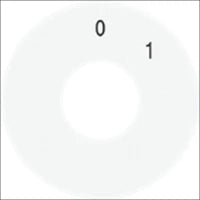 JUNG 1101-20 Drie-standenschakelaar