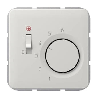 JUNG TRCD241LG Ruimtethermostaat (huishoudelijk, niet industrieel) 67 mm