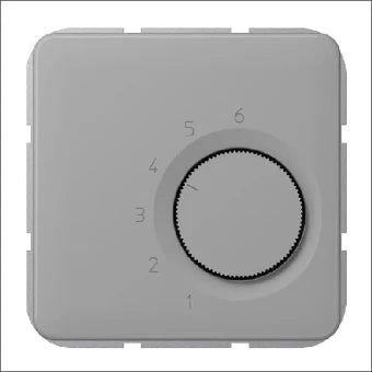 JUNG TRCD246GR Ruimtethermostaat (huishoudelijk, niet industrieel) 67 mm