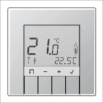 JUNG TRDAL231 Ruimtethermostaat (huishoudelijk, niet industrieel) 70 mm