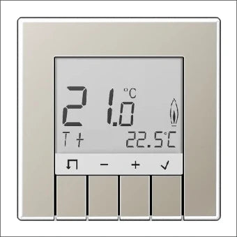 JUNG TRDES231 Ruimtethermostaat (huishoudelijk, niet industrieel) 70 mm
