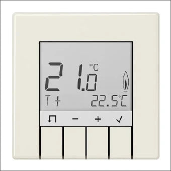 JUNG TRDLS231 Ruimtethermostaat (huishoudelijk, niet industrieel) 70 mm