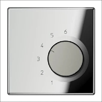 JUNG TRGCR246 Ruimtethermostaat (huishoudelijk, niet industrieel) 70 mm