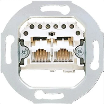 JUNG UAE2X8UPO UAE 2X8 UPO Onderdeel/centraalplaat communicatie-schakelmateriaal