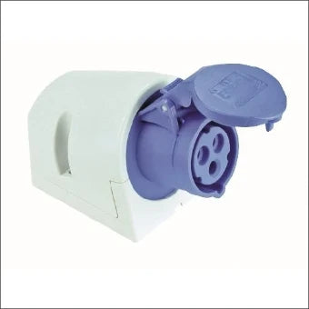 PCE 102581 123-4V CEE-wandcontactdoos