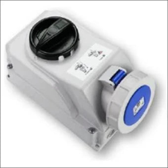PCE 103763 CEE-contactdoos uitschakelbaar, beveiligd (IEC 60309)