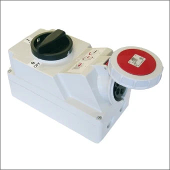 PCE 103797 CEE-contactdoos uitschakelbaar, beveiligd (IEC 60309)