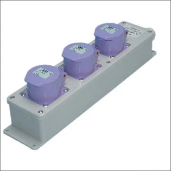 KERAF 104466 CEE-contactdoos combinatie (IEC 60309) 105 mm