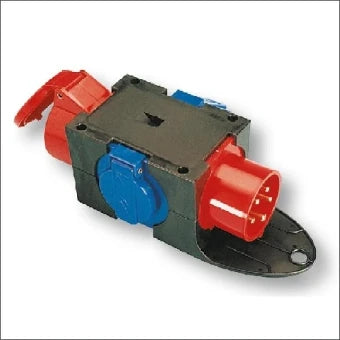PCE 107099 CEE-contactdoos combinatie (IEC 60309) 195 mm