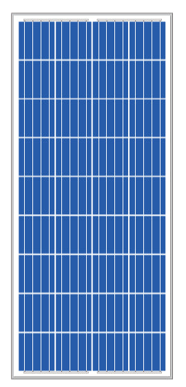 Sri Savitr Solar Pvt Ltd - Solarmodul - 36-Poly SSS140-170W SSS-150 - Art. 185344