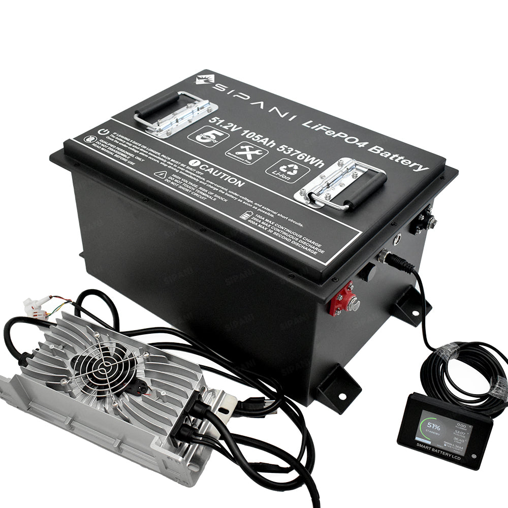 36v 48V 72v Golf LiFePO4 Battery 50ah 72ah 80ah... 48V105AH Golf Battery - Art. 35463