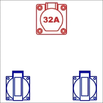 KERAF 114254 Bouwaansluitkast