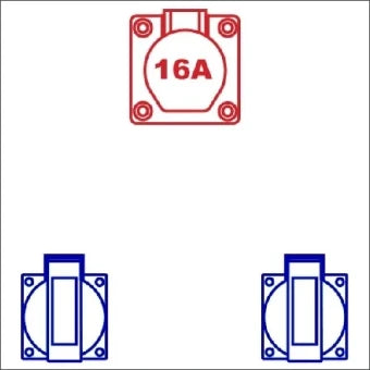 KERAF 114421 Bouwaansluitkast