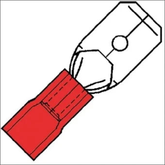 KLEMKO 100030 Aderdoorverbinder rond/vlak