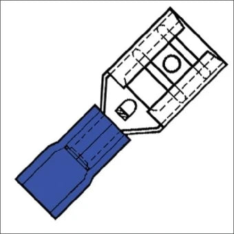 KLEMKO 100460 Aderdoorverbinder rond/vlak
