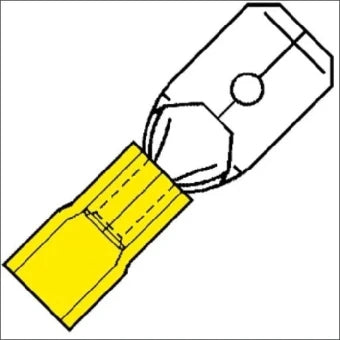 KLEMKO 100990 Aderdoorverbinder rond/vlak