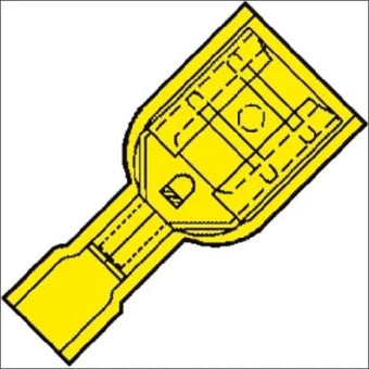 KLEMKO 101320 Aderdoorverbinder rond/vlak