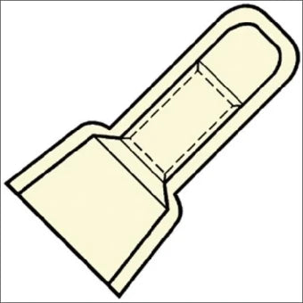 KLEMKO 101322 Aderdoorverbinder rond/vlak