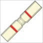 KLEMKO 106030 Aderdoorverbinder rond/vlak