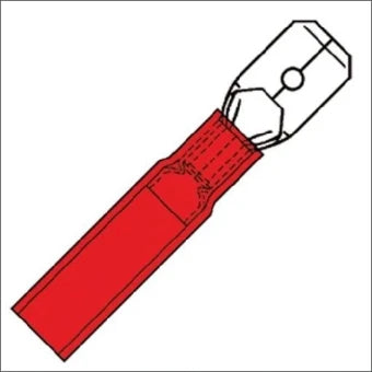 KLEMKO 130110 Aderdoorverbinder rond/vlak