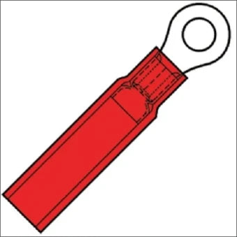 KLEMKO 130320 HSK1553R Klemkabelschoen voor koperen geleider