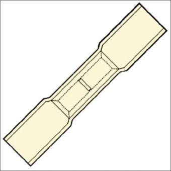 KLEMKO 135010 Aderdoorverbinder rond/vlak
