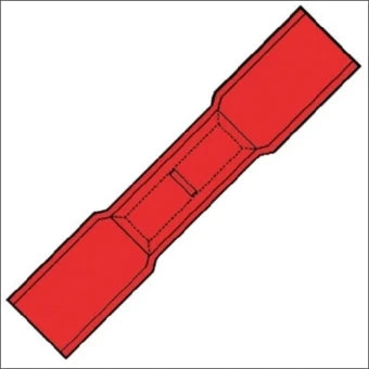 KLEMKO 135020 Aderdoorverbinder rond/vlak