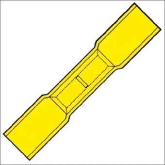 KLEMKO 135040 Aderdoorverbinder rond/vlak