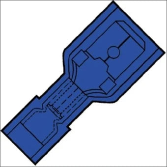 KLEMKO 156235 Aderdoorverbinder rond/vlak