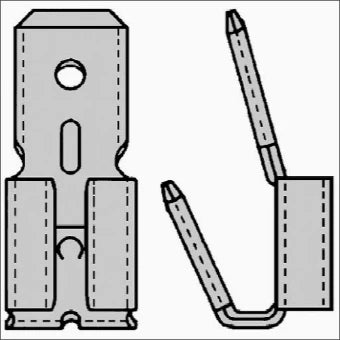 KLEMKO 172270 Aderdoorverbinder rond/vlak