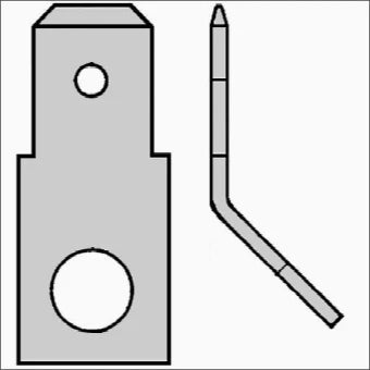 KLEMKO 215352 B63045581-HM Aderdoorverbinder rond/vlak