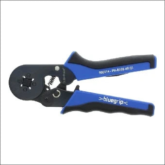 BLUEGRIP 900014 Presszange Kabelschuhe/-Verbinder, Aderendhuelsen, Schirmanschluss