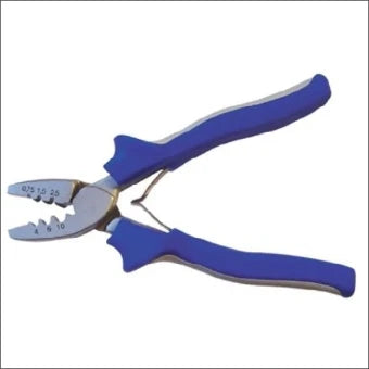 BLUEGRIP 900050 Presszange Kabelschuhe/-Verbinder, Aderendhuelsen, Schirmanschluss