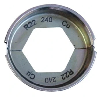 KLEMKO 902522 Presseinsatz fuer Crimpzange Kabelschuh-Verbinder, Aderendhuelse, Schirmanschluss