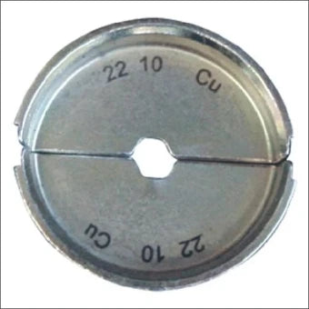 KLEMKO 902532 Presseinsatz fuer Crimpzange Kabelschuh-Verbinder, Aderendhuelse, Schirmanschluss
