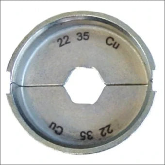 KLEMKO 902538 Presseinsatz fuer Crimpzange Kabelschuh-Verbinder, Aderendhuelse, Schirmanschluss